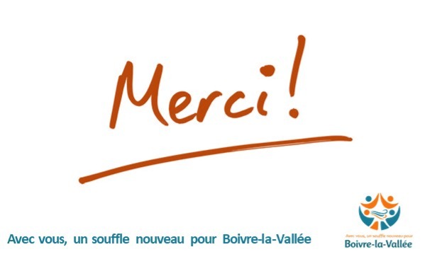 MERCI - Avec vous, un souffle nouveau pour Boivre-la-Vallée